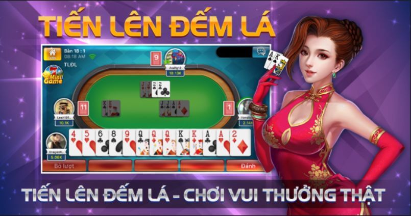 Tiến lên đếm lá ZomClub