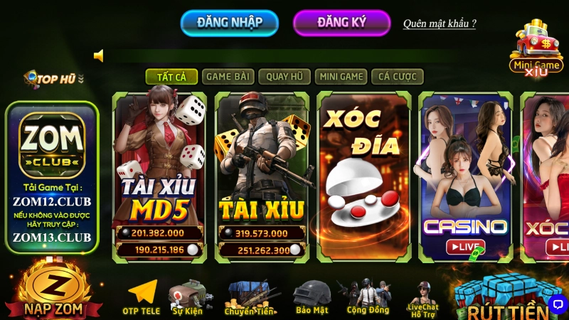 Các Bước Để Tải Ứng Dụng Zomclub