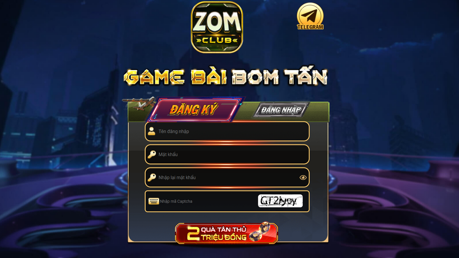 Hướng dẫn đăng ký tại nhà cái Zomclub